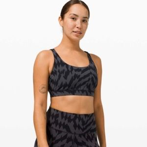 Lululemon Energy Bra (voltage graphite grey black)
